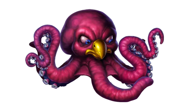 El Kraken, el monstruo marino de Pirots 5 The Kraken