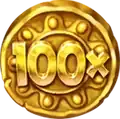 Moneda de 100× de Pirots 5