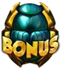 Símbolo de bonus de Pirots 5, un escarabajo dorado