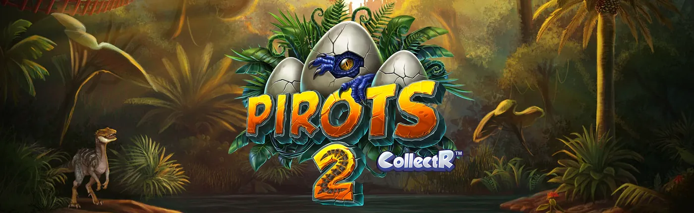 Pirots 2, slot de ELK Studios ambientada en la era de los dinosaurios