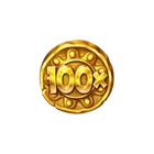 Moneda 100x de Pirots 5