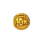 Moneda 10x de Pirots 5