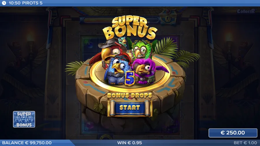 Súper bonus de Pirots 5